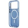 Etui Karl Lagerfeld Karl & Choupette     Back MagSafe do iPhone 17 Pro Max niebieski
